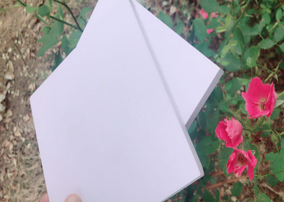Durable White Rigid PVC Foam Board 6.0mm Thinckness For Advertising Display
